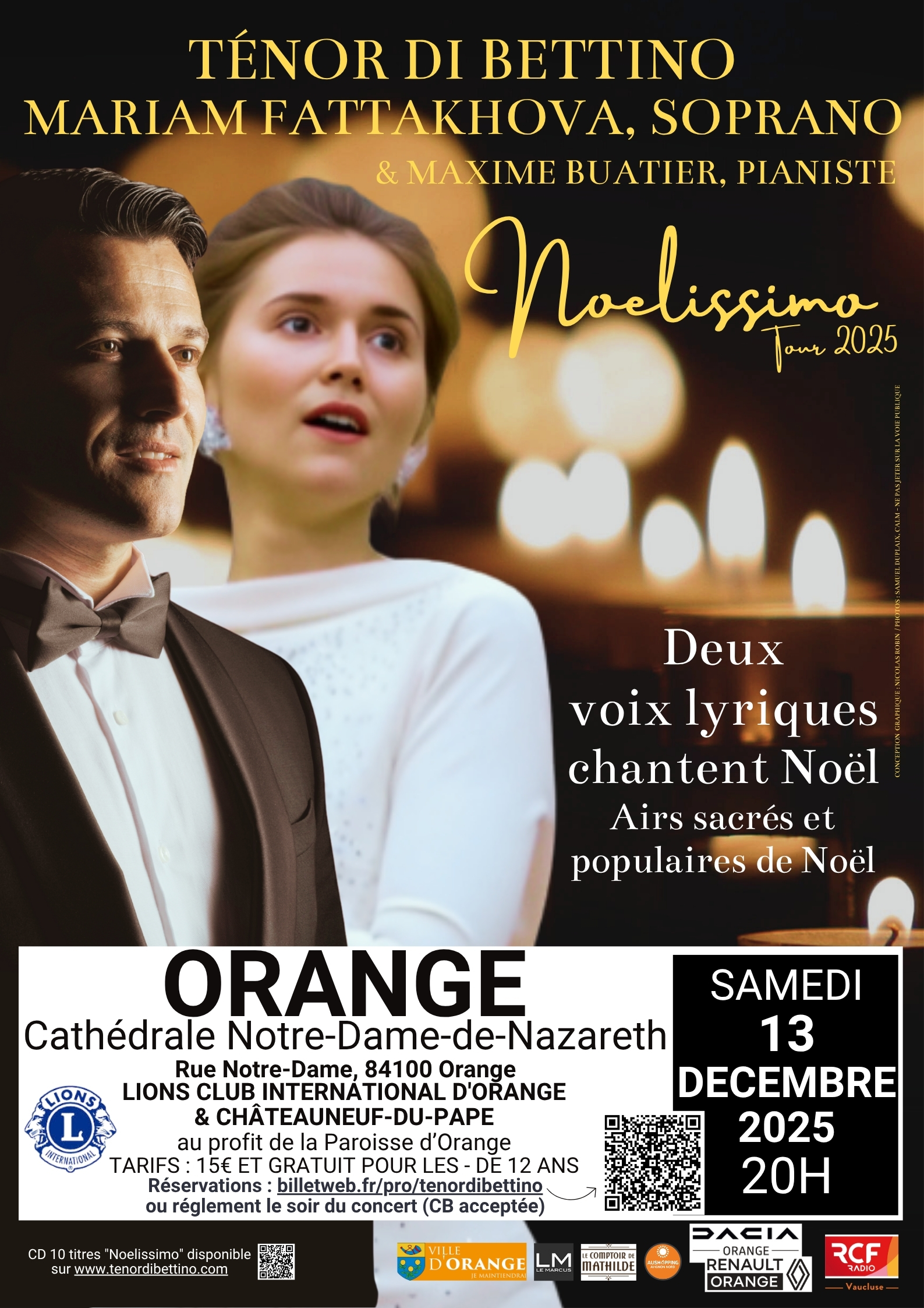 13 décembreOrange & Châteauneuf-du-Pape  